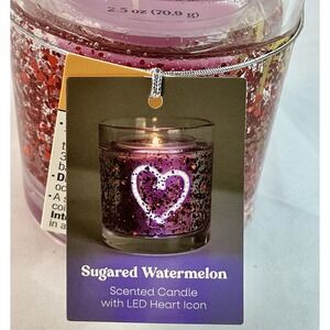 Room Essentials 2.5 oz LED Candle Sugared‎ Watermelon